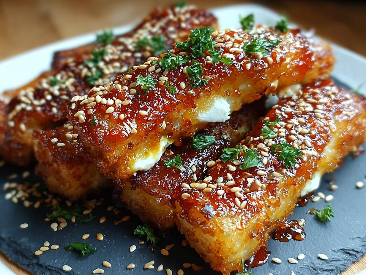 Oven Fried Feta Rolls: Amazing Crispy Bites - Oven Fried Feta Rolls - additional detail
