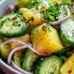 Pineapple Cucumber Salad