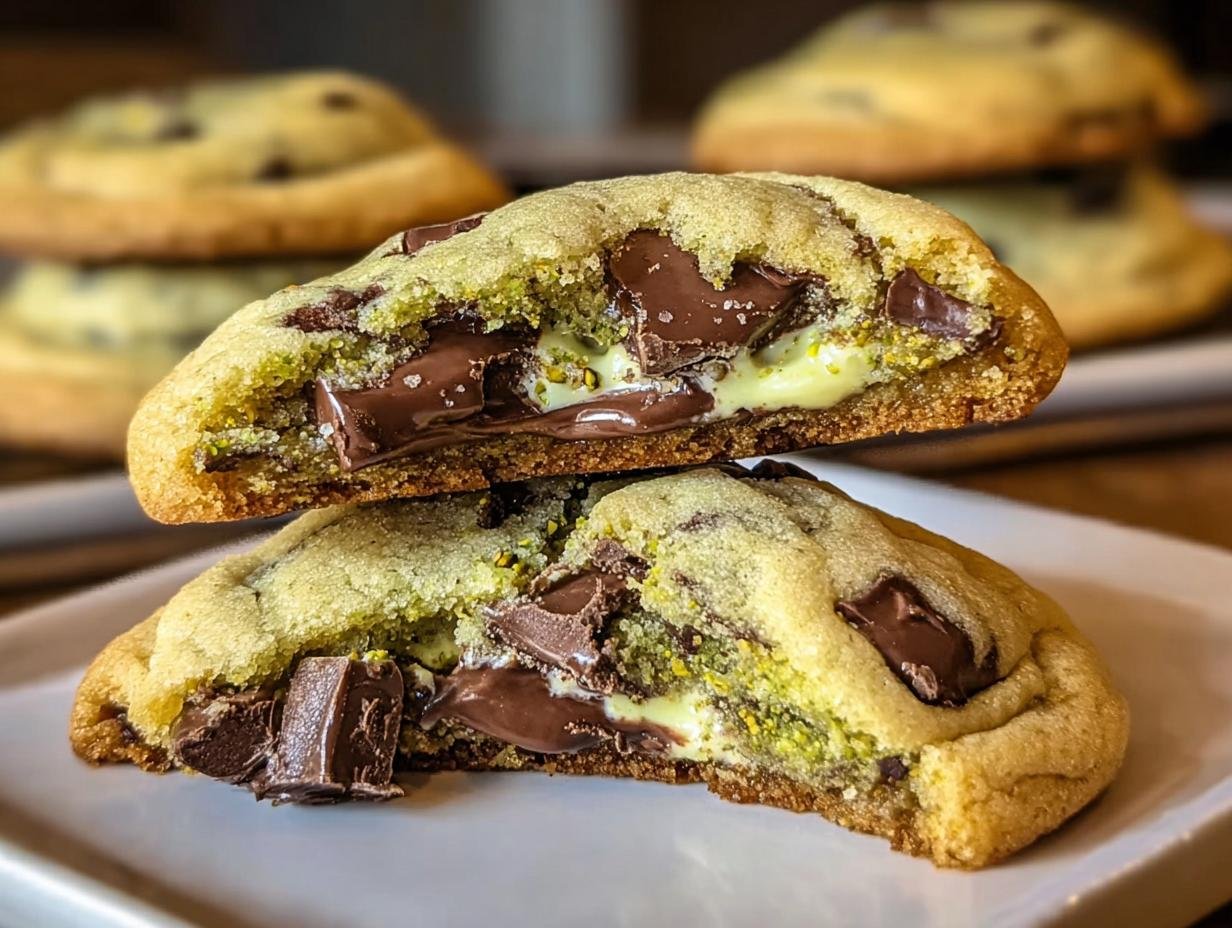 Amazing Pistachio Cream Cookies: 1 Hour Recipe - Pistachio Cream Cookies - additional detail