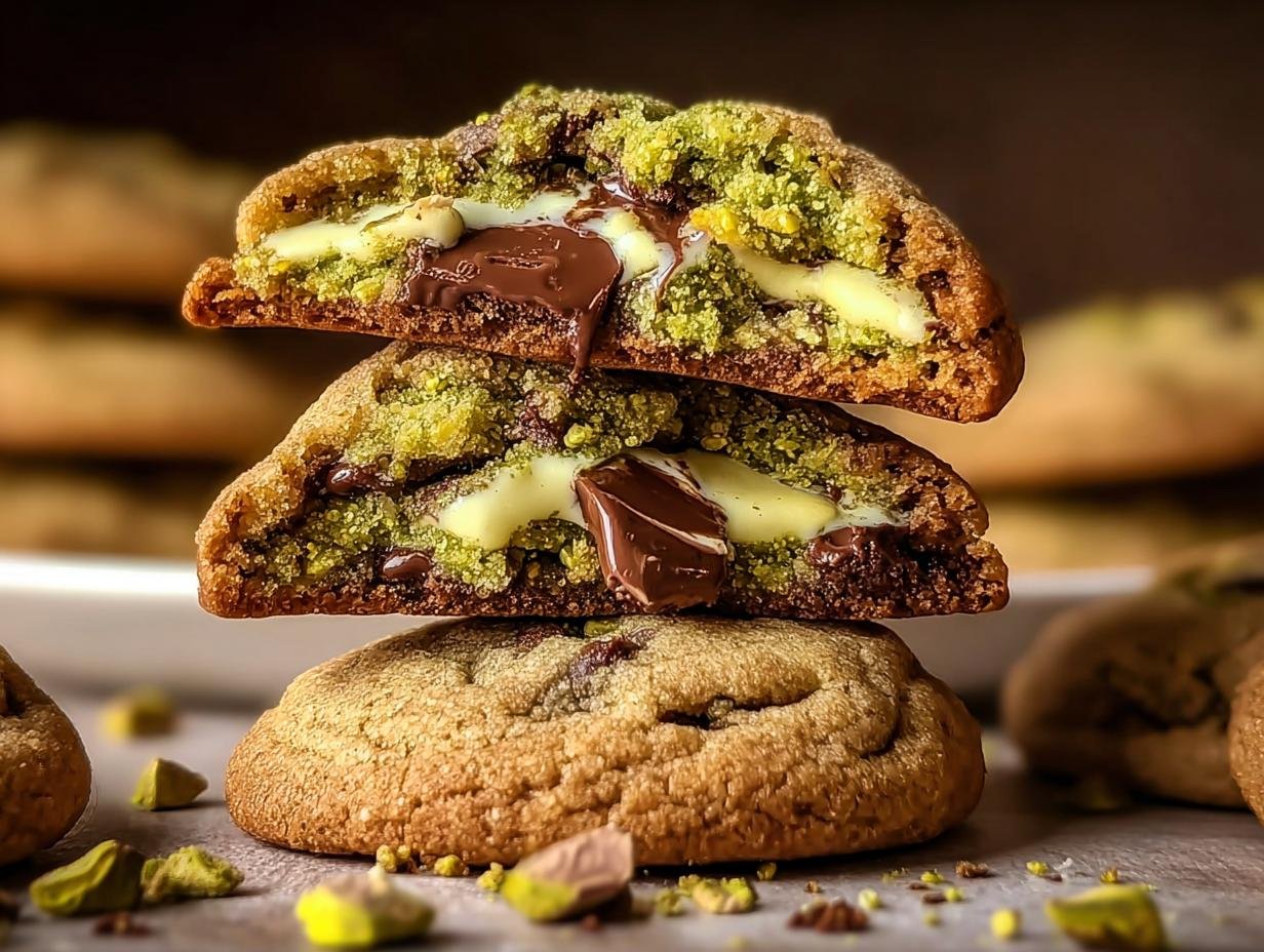Pistachio Cream Cookies