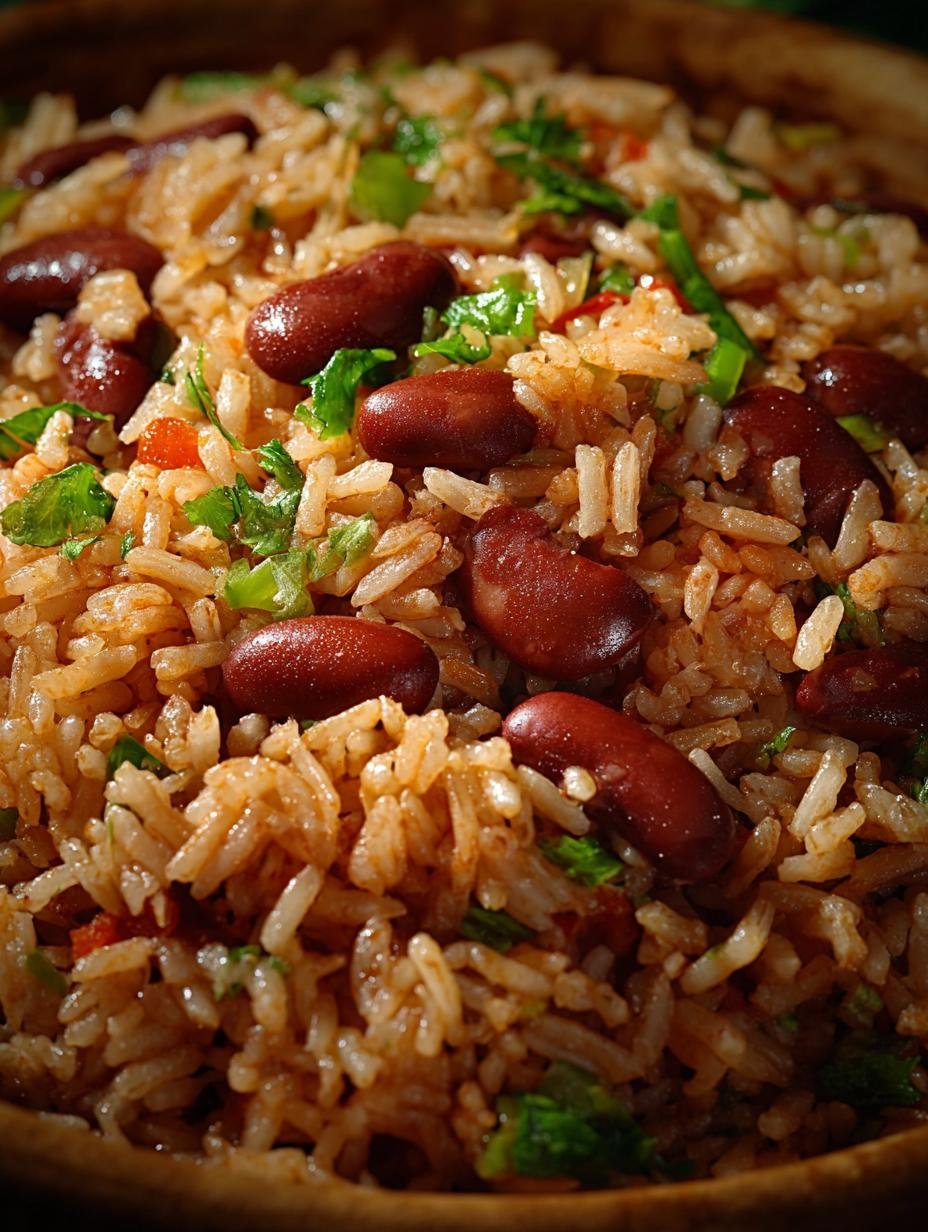 Pot Haitian Rice Beans: A Comforting Caribbean Delight - Pot Haitian Rice Beans - main visual representation