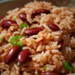 Pot Haitian Rice Beans