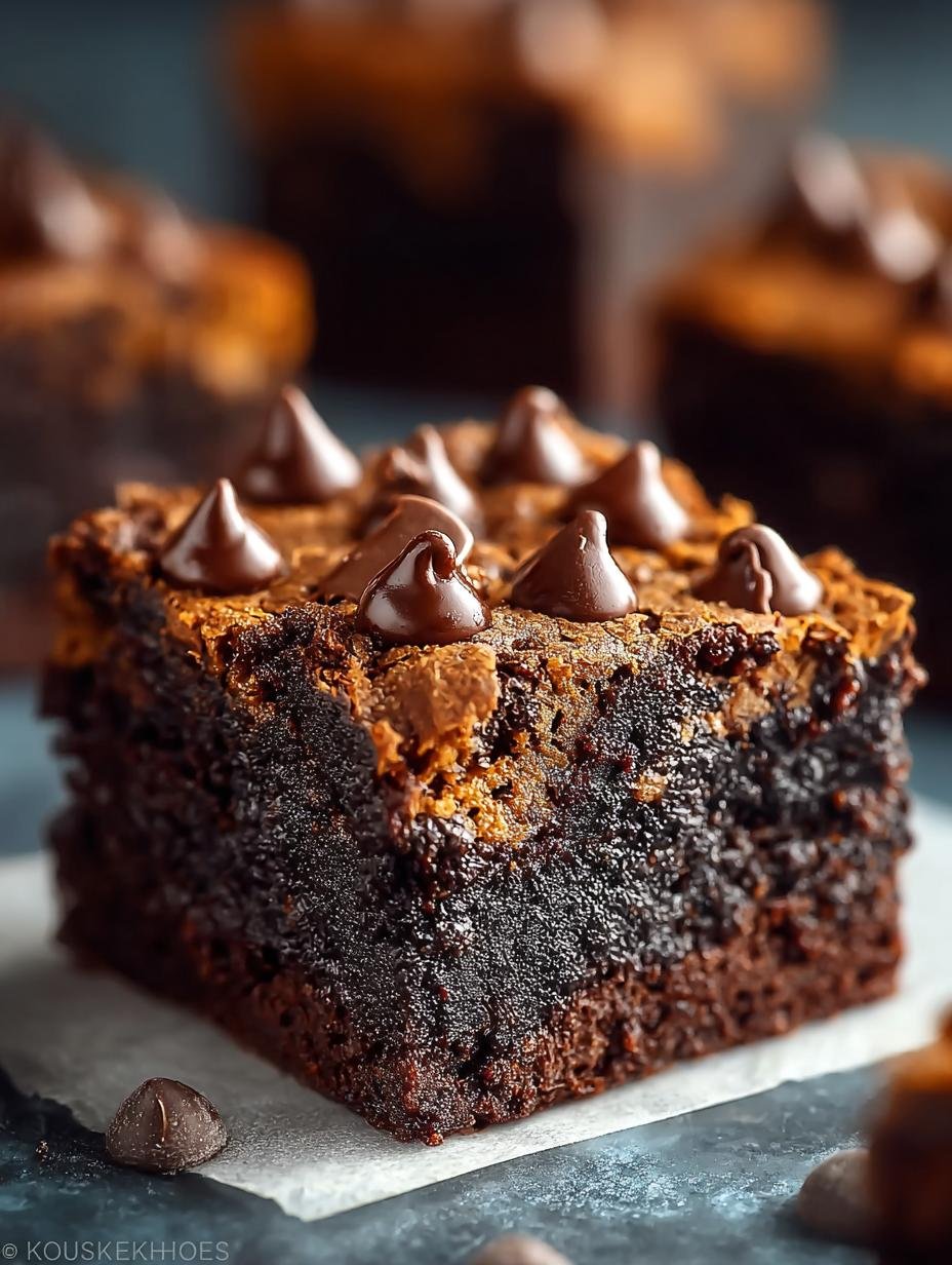 4-Ingredient Flourless Pumpkin Brownies for Fall Indulgence - Pumpkin Brownies - additional detail