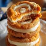 Pumpkin Butter Cheesecake Cookies