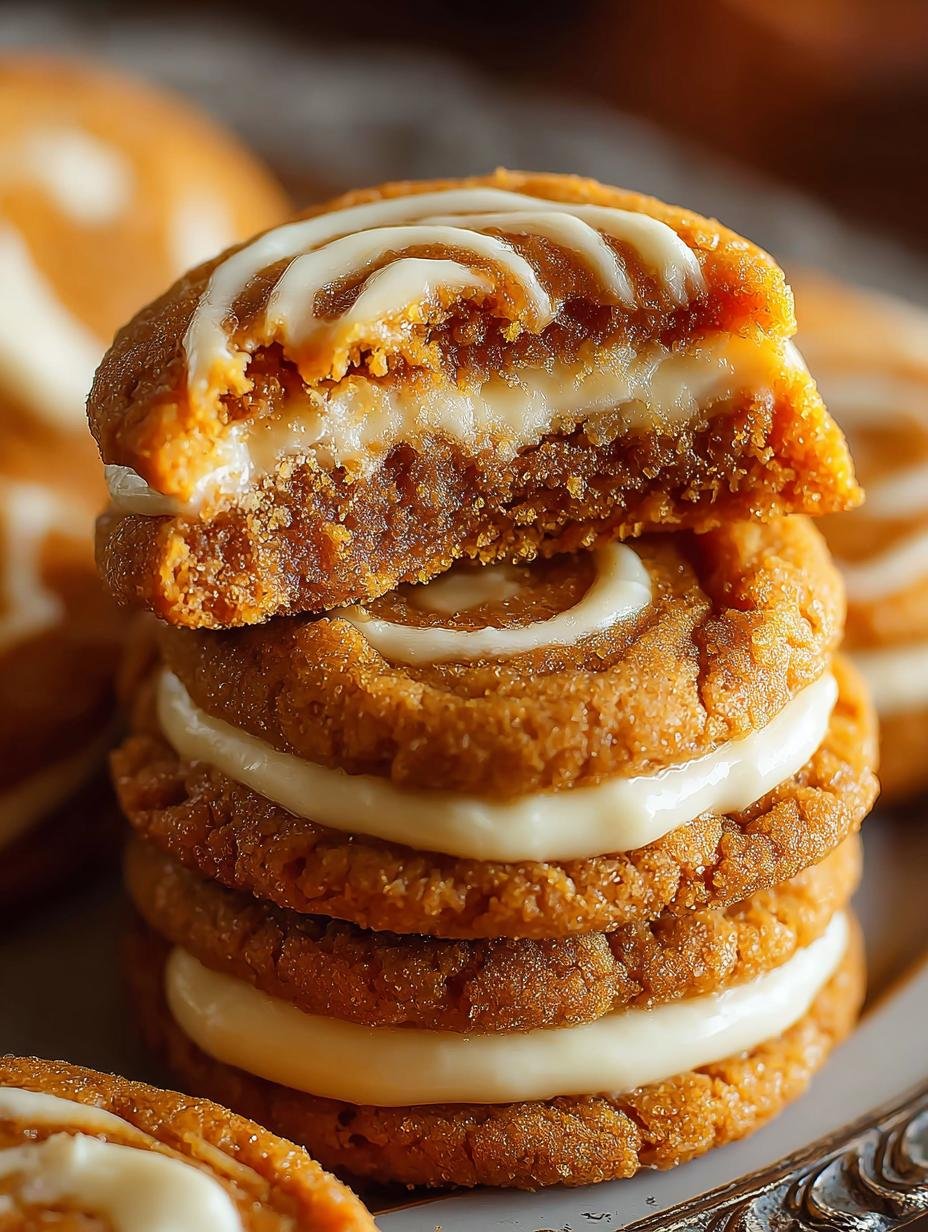 Pumpkin Butter Cheesecake Cookies: 24 Irresistible Treats - Pumpkin Butter Cheesecake Cookies - additional detail