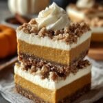 Pumpkin Cheesecake Bars