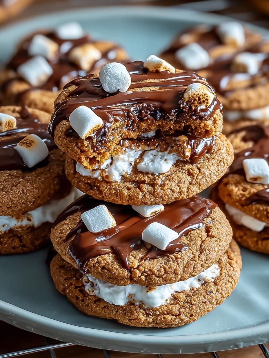 Irresistible Pumpkin Smores Cookies for Cozy Nights