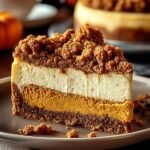 Pumpkin Streusel Cheesecake