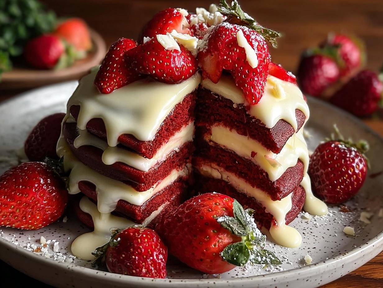 Bold Red Velvet Pancakes Cream: 1 Must-Try Recipe