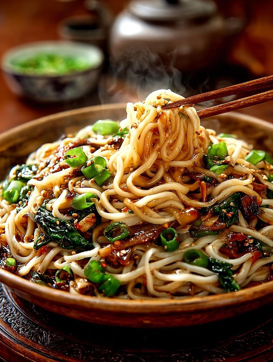 Easy Szechuan Noodles: A Bold 30-Minute Delight - Szechuan Noodles - main visual representation