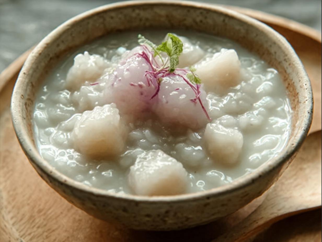 Amazing Taro Coconut Sago: 5 Star Comfort Dessert - Ingredients for taro coconut sago laid out