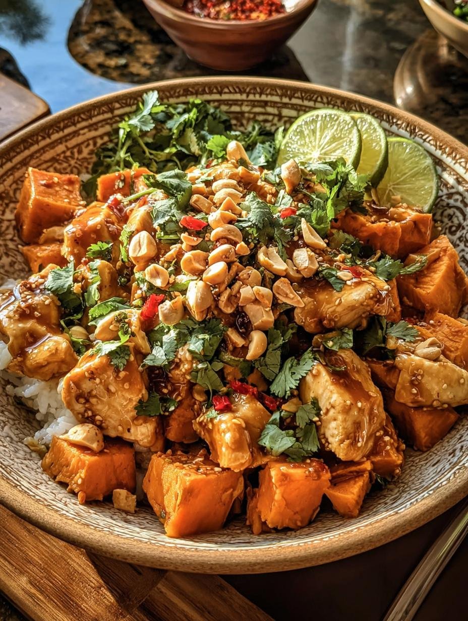 Thai Chicken Sweet Potato: 1 Miracle Bowl Recipe