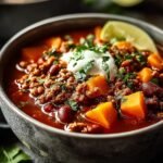 Turkey Sweet Potato Chili