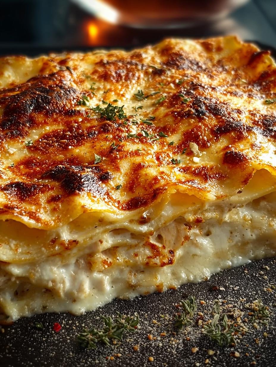 Alfredo Chicken Lasagna: 5 Creamy Layers of Comfort - Alfredo Chicken Lasagna - main visual representation