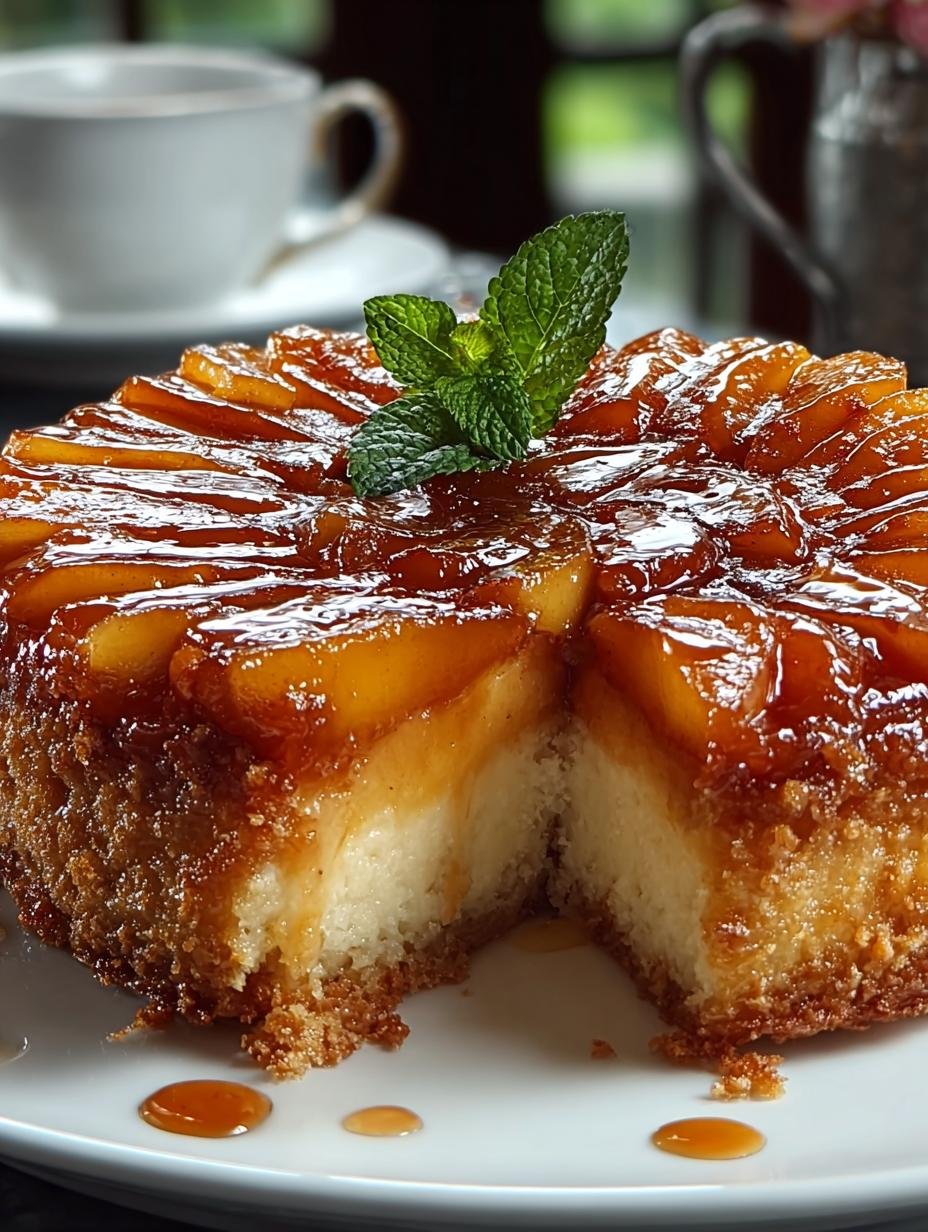 Irresistible Apple Upside Down Cake for Cozy Afternoons - Apple Upside Down Cake - main visual representation