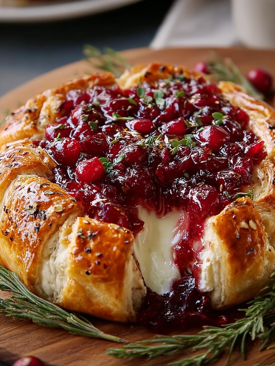 Baked Brie Cob with Cranberry Sauce: 5 Irresistible Tips - Baked Brie Cob with - main visual representation
