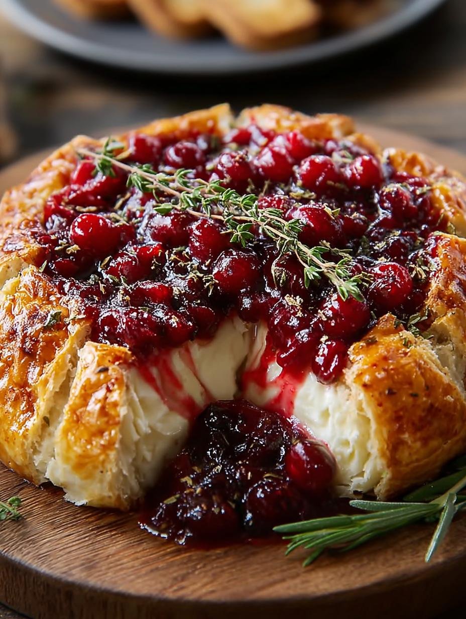 Baked Brie Cob with Cranberry Sauce: 5 Irresistible Tips - Baked Brie Cob with - additional detail