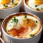 Baked Eggs with Smoked