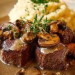 Beef Tenderloin Tips Mushroom