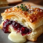 Brie Cranberry Puff Pastry
