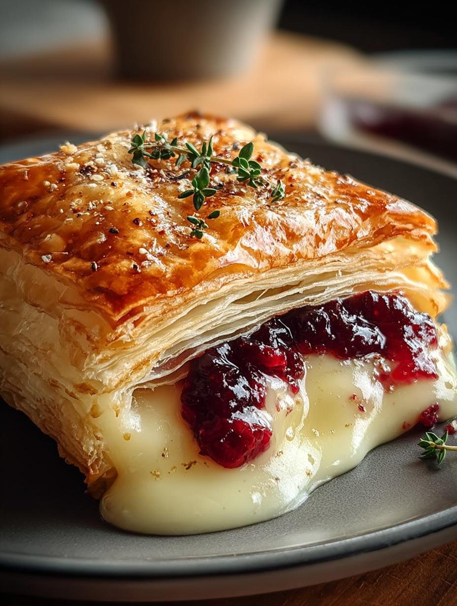 Brie Cranberry Puff Pastry: 5 Irresistible Delights - Brie Cranberry Puff Pastry - additional detail