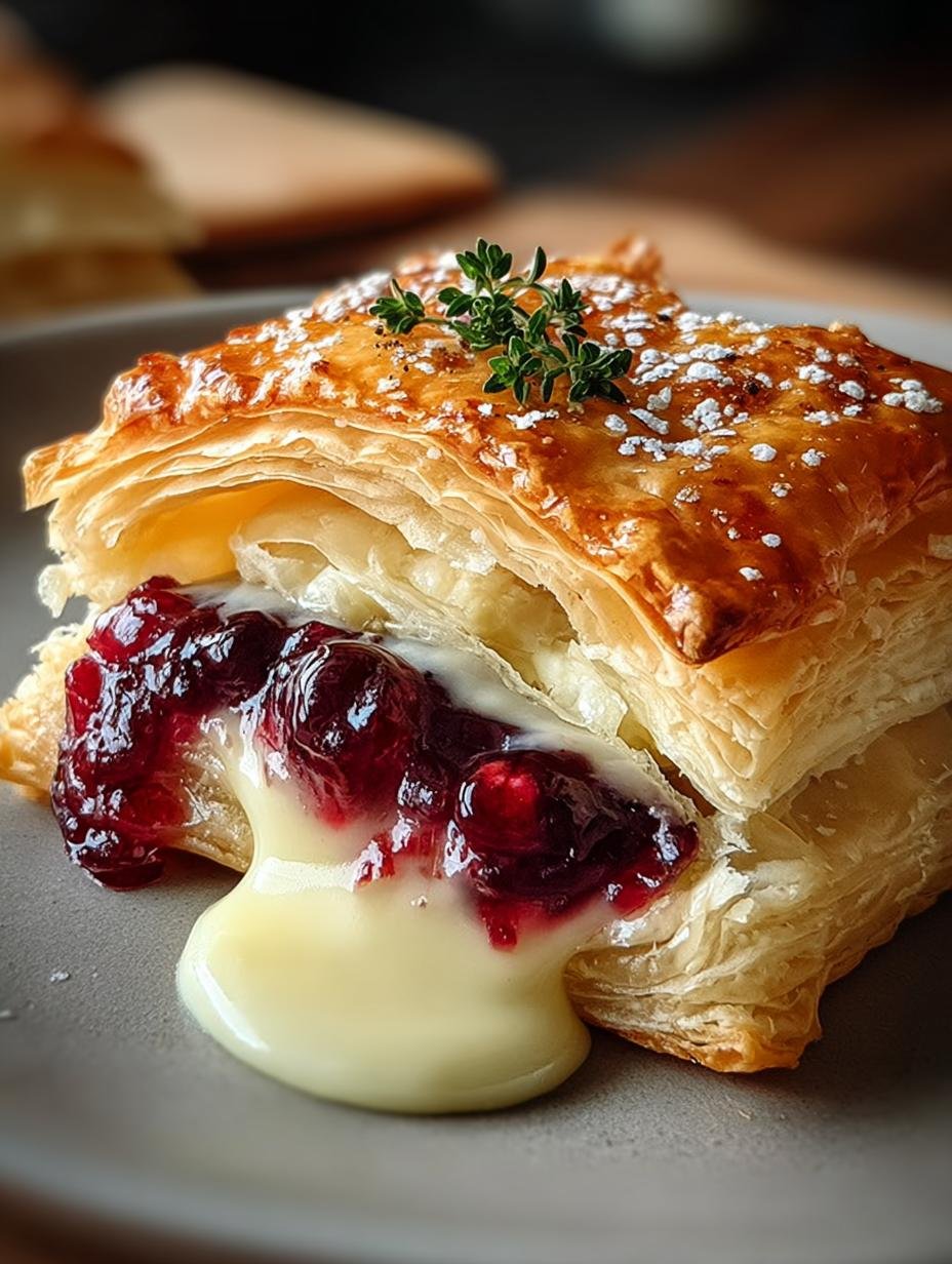 Brie Cranberry Puff Pastry: 5 Irresistible Delights