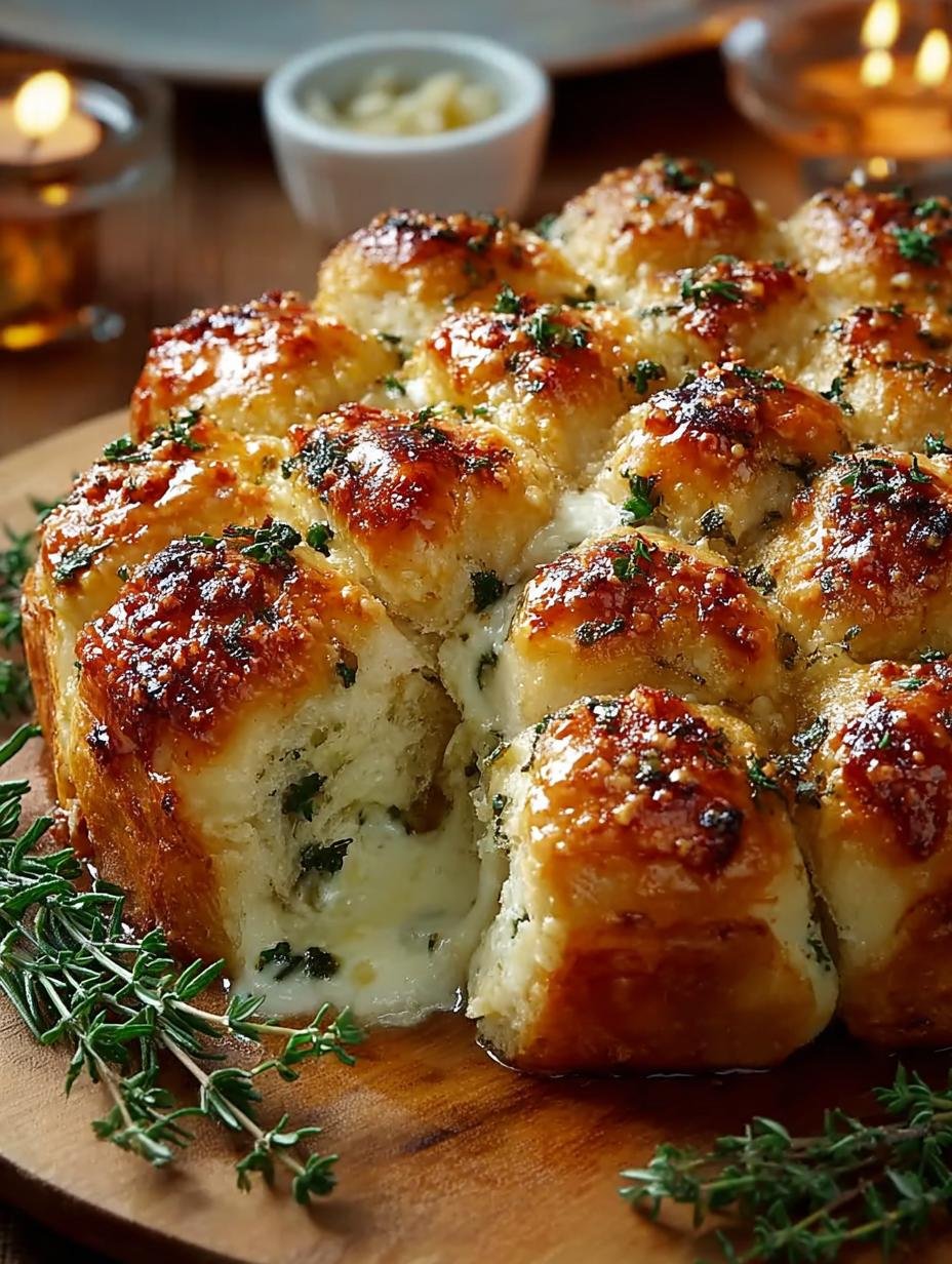 Cheesy Pull Apart Christmas Bread: A Festive Delight - Cheesy Pull Apart Christmas - additional detail