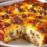 Cheesy Sausage Breakfast Casserole