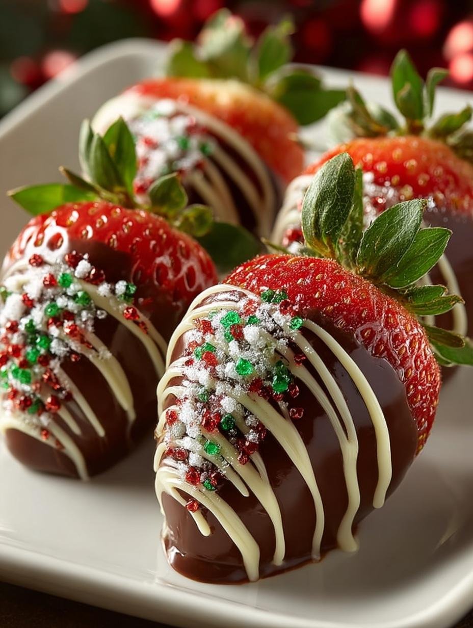 Christmas Chocolate Covered Strawberries: 15 Magical Treats
