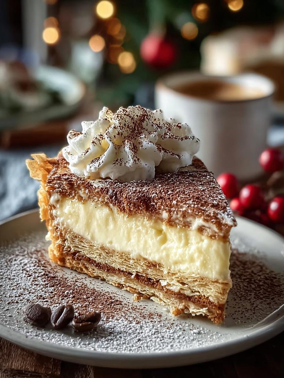 Christmas Eve Cinnamon Vanilla Custard Pie Recipe