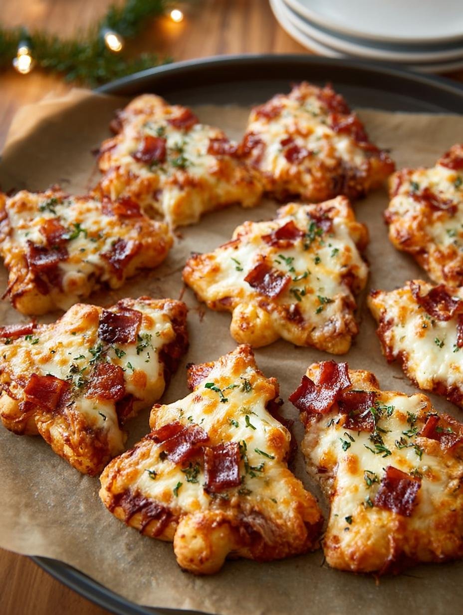 Delicious Christmas Tree Pizza: A Festive Delight - Christmas Tree Pizza - main visual representation