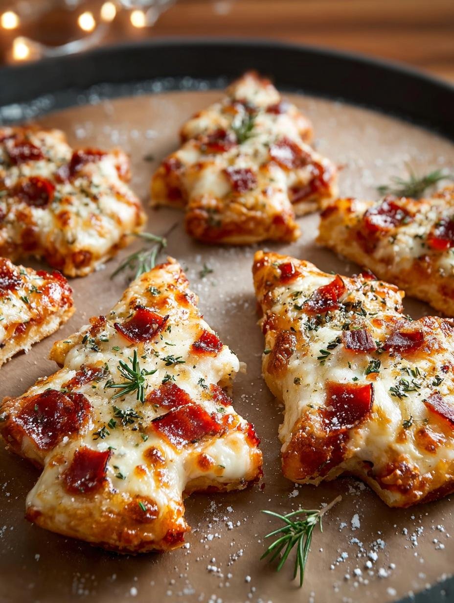 Delicious Christmas Tree Pizza: A Festive Delight