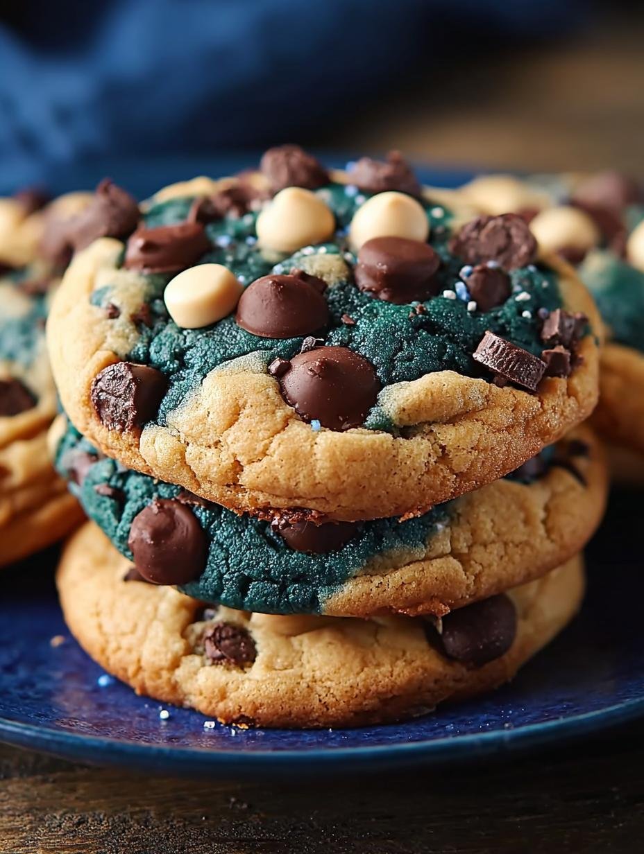 Colorful Cookie Monster Cookies That Will Delight Kids - Cookie Monster Cookies - additional detail