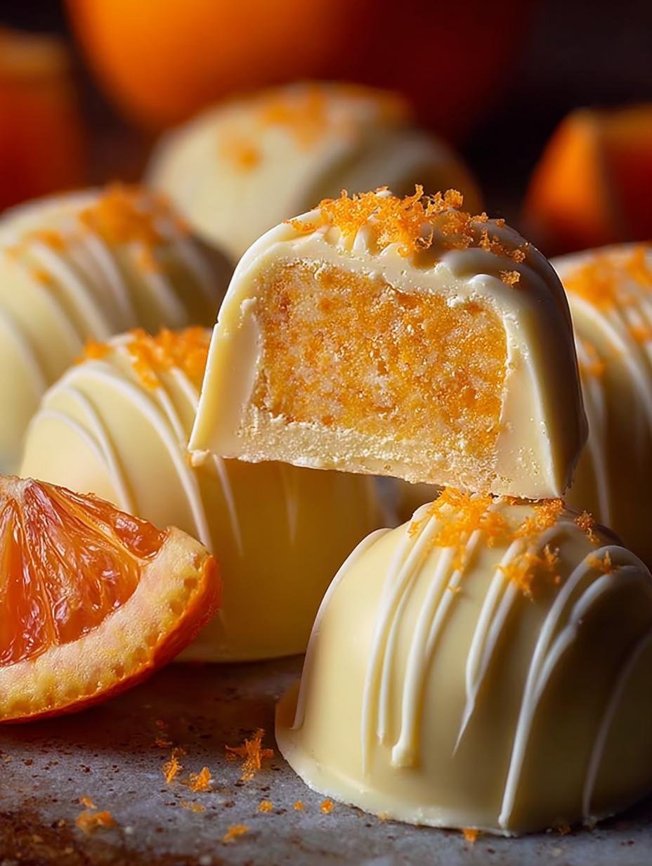 Dreamy White Chocolate Orange