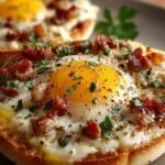 English Muffin Breakfast Pizza