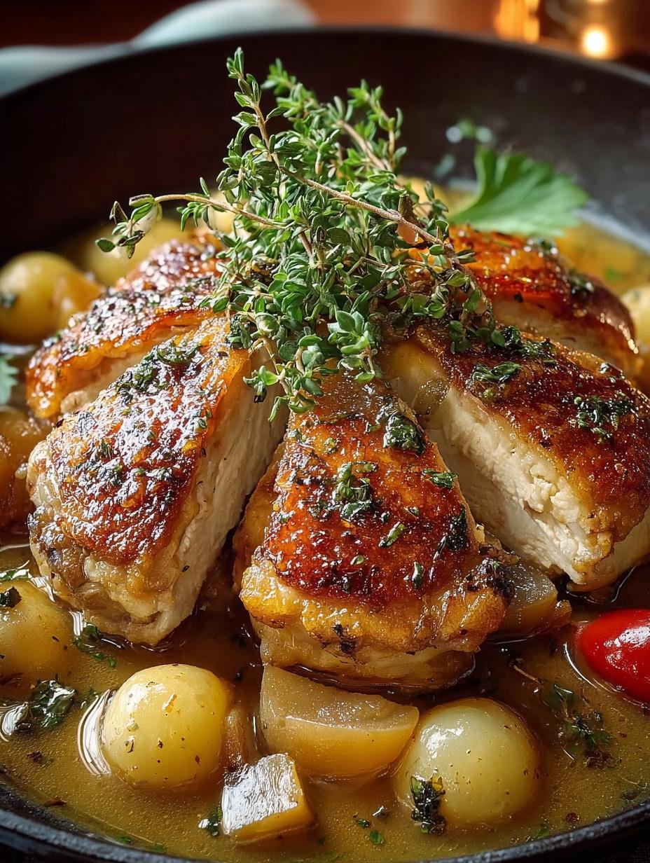 Savory French Apple Cider Chicken for Cozy Nights - French Apple Cider Chicken - additional detail