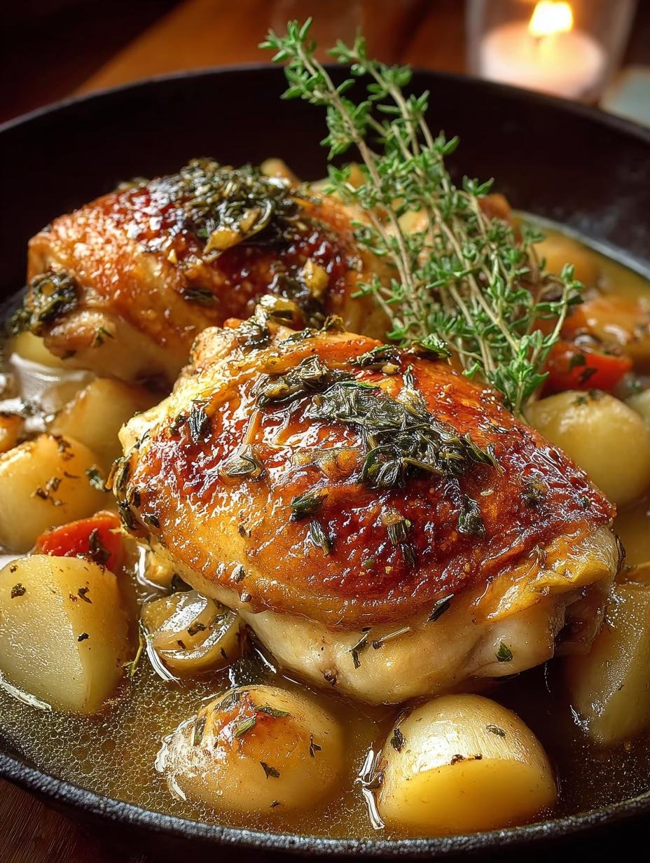 Savory French Apple Cider Chicken for Cozy Nights