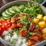 Hawaiian Inspired Chicken Poke