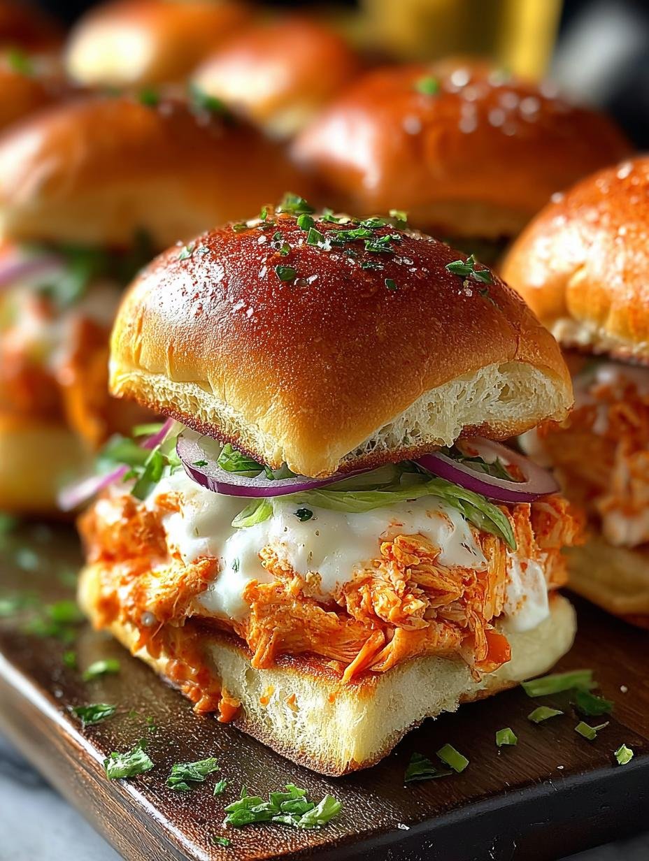 Irresistible Buffalo Chicken Sliders That Will Wow Your Guests