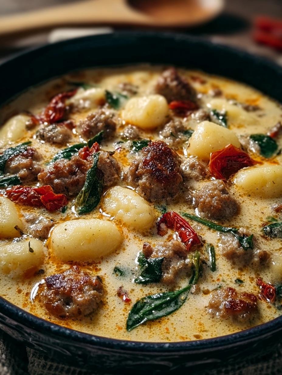 Creamy Italian Sausage Gnocchi Soup: 7 Amazing Secrets - Italian Sausage Gnocchi Soup - main visual representation