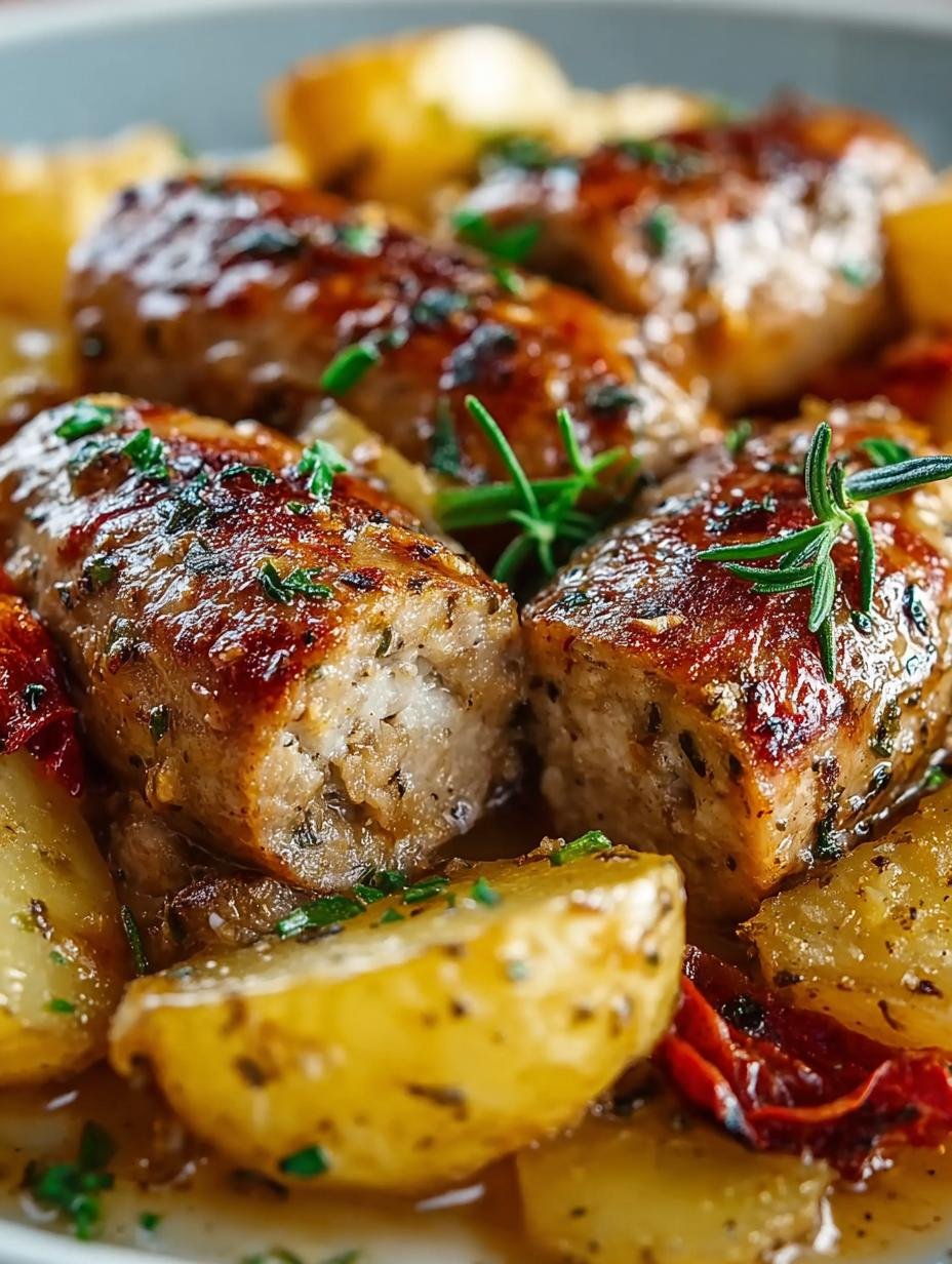 Bold Italian Sausage Potatoes Skillet: One-Pan Comfort Meal - Italian Sausage Potatoes - additional detail