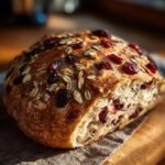 Knead Cranberry Walnut Bread