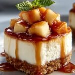 Mini Caramel Apple Cheesecake