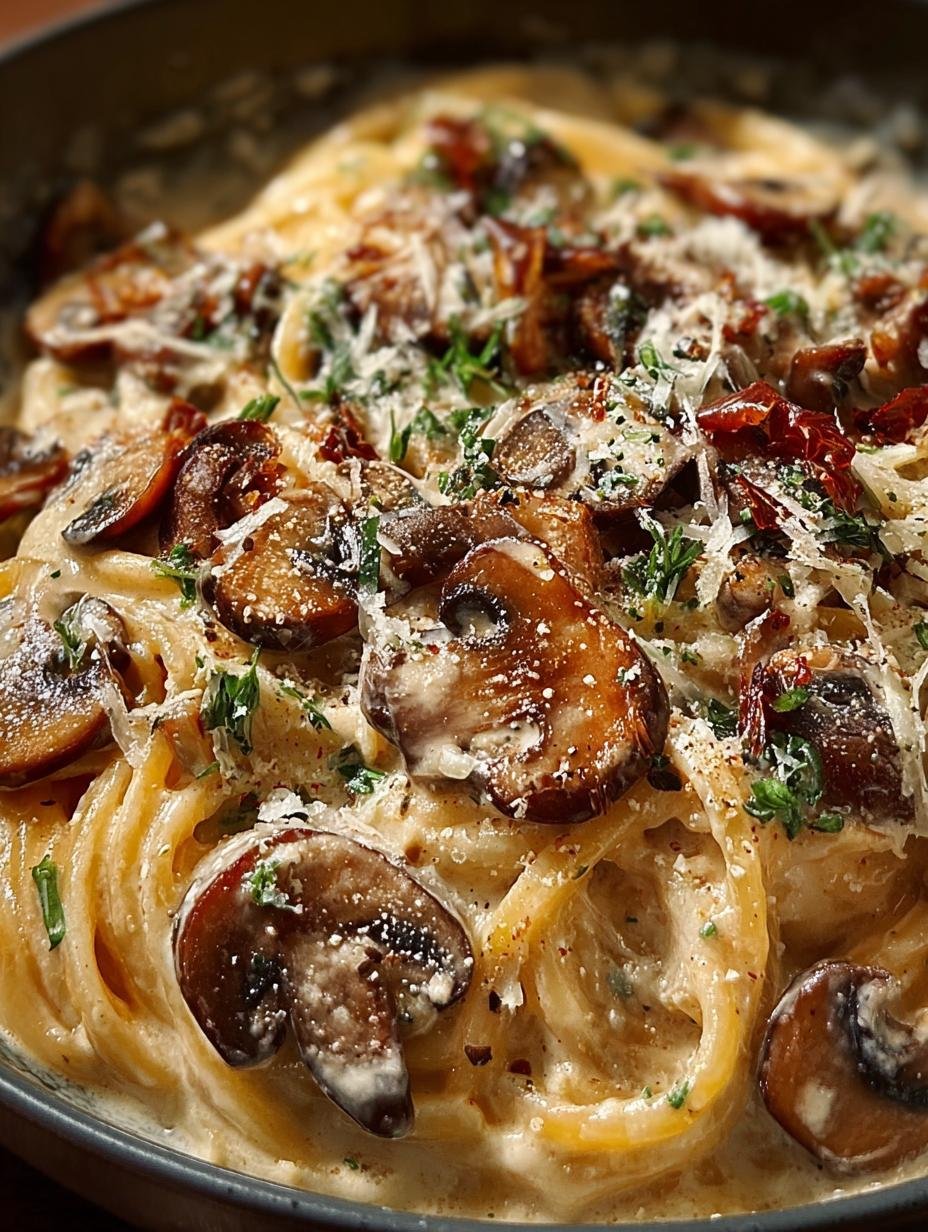 One Pot Creamy Mushroom Pasta: 30-Minute Comfort Dish - One Pot Creamy Mushroom - additional detail