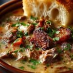Philly Cheesesteak Soup Your
