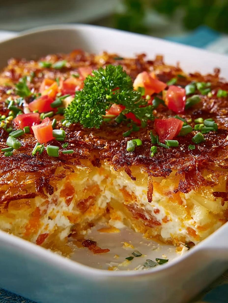 Pimento Cheese Hash Brown Casserole: 5 Cheesy Secrets - Pimento Cheese Hash Brown - additional detail