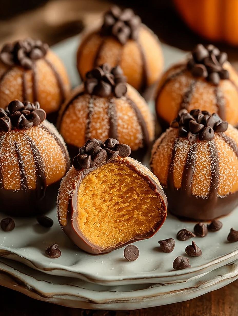 Irresistible Pumpkin Cheesecake Truffles for Autumn Bliss - Pumpkin Cheesecake Truffles - additional detail