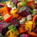 Roasted Beet Carrot Lentil