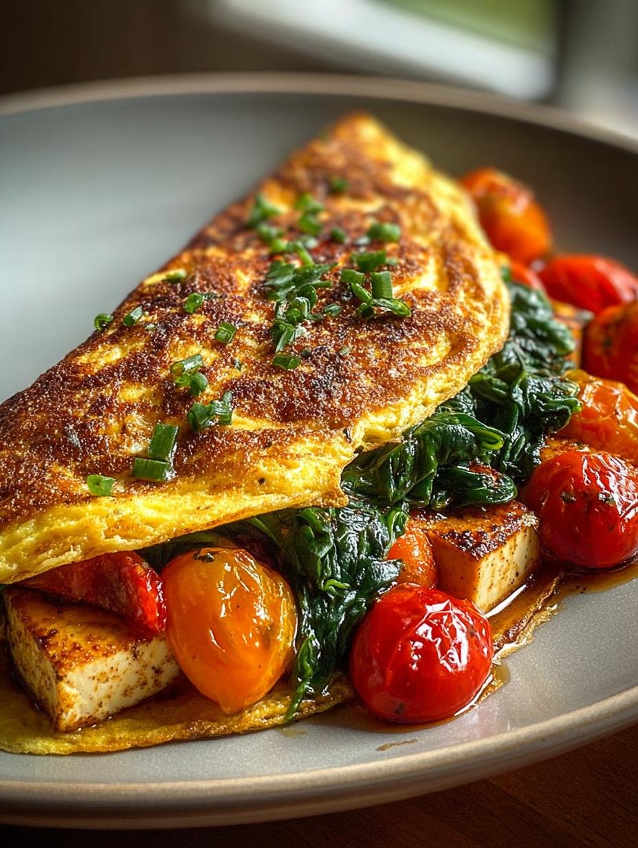 Savory Vegan Tofu Omelette: 30-Minute Protein Bliss