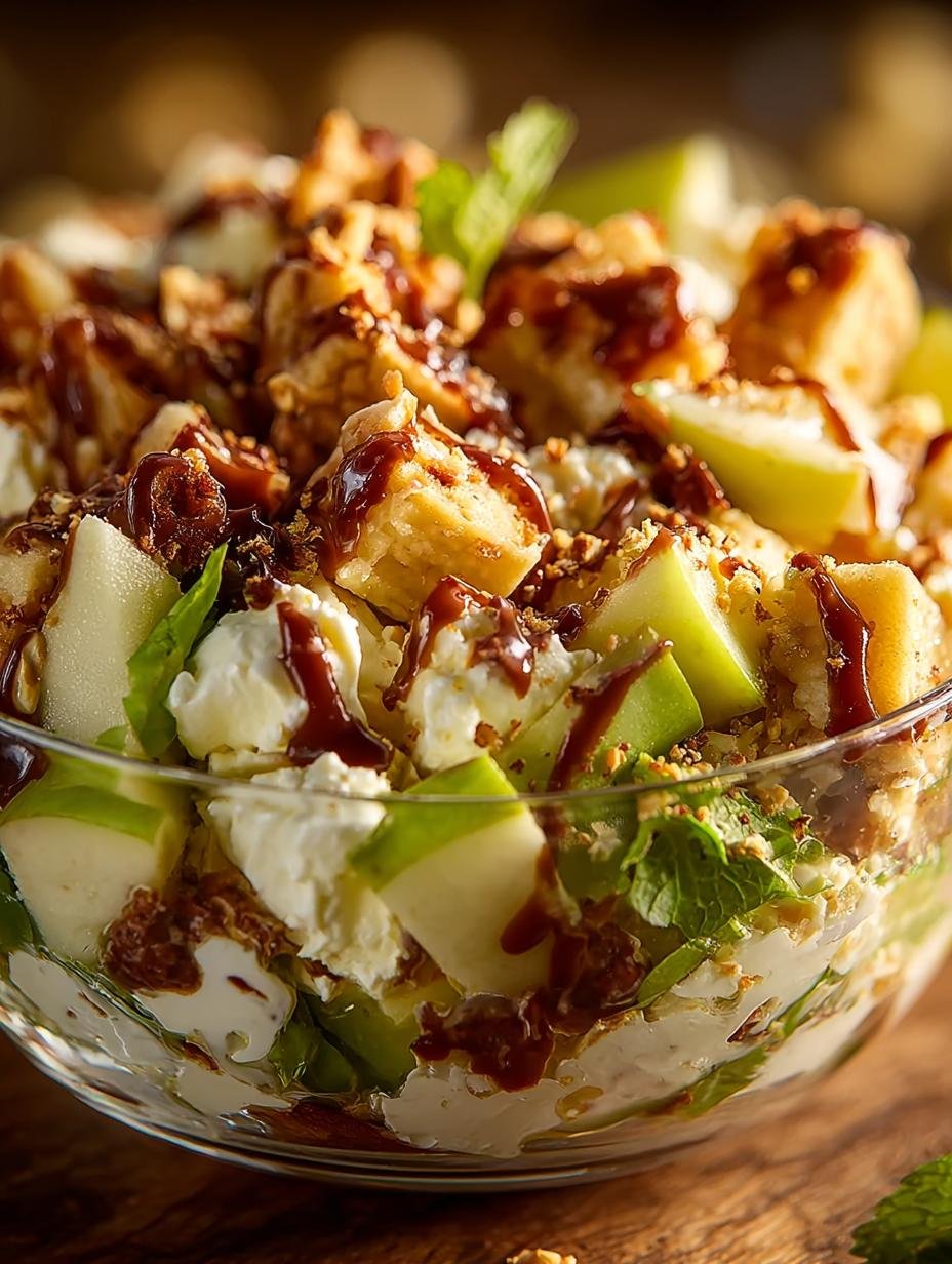 Delicious Snickers Apple Salad: A Creamy Delight - Snickers Apple Salad - main visual representation